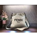 FENDI PACK SMALL POUCH Braided straw Large-bag F1529 beige Tl12849tg76