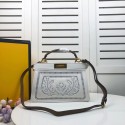 FENDI PEEKABOO ICONIC with white embroidery decoration F6509 Tl12969Hn31