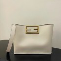 FENDI WAY MEDIUM White leather bag 8BH391AAI Tl12779cf57