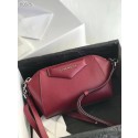 GIVENCHY Original Leather Shoulder Bag 1870 Burgundy Tl18201ea89