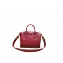 Givenchy Small Antigona Bag Original Leather 1800 Wine Tl18321EW67