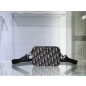 Grained Black Calfskin and Dior Oblique Jacquard C1911 Tl8928Tk78