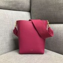 High Quality CELINE SANGLE SMALL BUCKET BAG IN SOFT GRAINED CALFSKIN 189303 ROSE Tl4956pR54