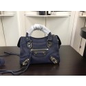 High Quality Imitation Balenciaga Giant City Gold Studs Handbag B084336 Blue Tl16026wn47