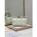 High Quality Imitation DIOR BOBBY BAG leather S5554 white Tl8211Vu82