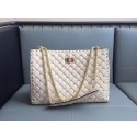 High Quality Replica Valentino Starry Series Shopping Bag Original Sheepskin Leather 0346 off-white Tl19694aR54