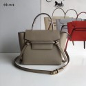 Hot Celine NANO BELT BAG IN GRAINED CALFSKIN 99970 Dark Brown Tl4951Nm85