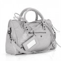 Imitation Balenciaga City Bag 084332 Light Grey Tl16259SU87