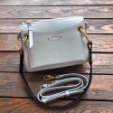 Imitation CHLOE Roy leather and suede small shoulder bag 20657 Light blue Tl17950SU34