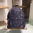 Imitation Fendi BACKPACK 36969 dark blue Tl13134ye39