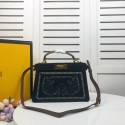 Imitation FENDI PEEKABOO ICONIC with black embroidery decoration F6509 Tl12968uq94