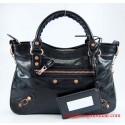 Imitation High Quality Balenciaga Arena City Classic Bag 240557C Black Tl16278HH94