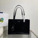 Imitation High Quality Prada Re-Edition 1995 brushed-leather medium handbag 1BA350 black Tl5803Bo39