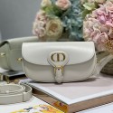 Knockoff DIOR BOBBY EAST-WEST BAG Box Calfskin M9317S Off White Tl8091tU76