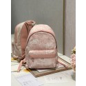 Knockoff DIOR medium DIORTRAVEL BACKPACK M6109 pink Tl8231Ez66