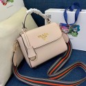 Knockoff Prada Calf skin tote 1BD071 1BD209 beige Tl6091NL80