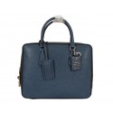 Knockoff Prada Original Leather Briefcase 305M Blue Tl6639eF76