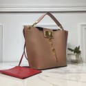 Knockoff VALENTINO Origianl Leather Bag V0008 Apricot Tl19578cS18