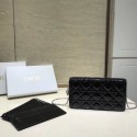 LADY DIOR CALFSKIN WALLET C9025A black Tl9024Fh96