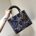 LADY DIOR embroidered cattle leather M0565-8 Tl9033pA42