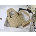 LADY DIOR MY ABCDIOR BAG Cannage Lambskin M0538O Beige Tl8661qM91