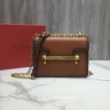 Luxury Replica VALENTINO Uptown shoulder bag A3196 brown Tl19650vv50