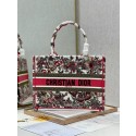 Luxury SMALL DIOR BOOK TOTE Embroidery C1212S-2 Tl8373bE46