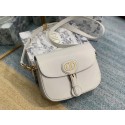 MEDIUM DIOR BOBBY BAG Box Calfskin M9319 white Tl8973PC54