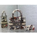 MEDIUM LADY D-LITE BAG Ecru Multicolor Dior Jardin d Hiver Embroidery M0565BRWD Tl8136De45