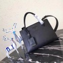 Prada Bibliotheque Handbag in Calf Leather 1BA155 Black Tl6600FA31