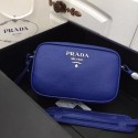 Prada Calf leather shoulder bag 1841 blue Tl6365Sy67