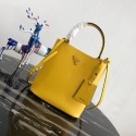 Prada Double Saffiano leather bag 1BA212 lemon Tl6499zS17