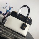 Prada Esplanade Bag 1BA046 white&black Tl6513Gm74