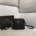 Prada Nylon Shoulder Bag 82022 black Tl6293iv85