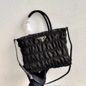 Prada Re-Edition nylon Tote bag 1BG321 black Tl6278cP15