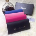 Prada Saffiano Leather Bow Wallet 1M1132 Tl6730Sy67