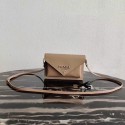 Prada Saffiano leather mini-bag 1BP020 apricot Tl6160Kn56