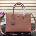 Prada Saffiano Leather Tote Large 1BA153 pink Tl6459sp14