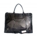 Replica Balenciaga Cowhide Handbag 084336 Black Tl16193ui32