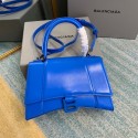 Replica Balenciaga HOURGLASS SMALL TOP HANDLE BAG B108895-1 blue Tl15942BB13