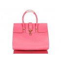 Replica BALENCIAGA Tube Tote Bag Grainy Leather 30682 Pink Tl16163EO56