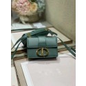 Replica Best Quality DIOR 30 MONTAIGNE BAG Calfskin mini M9204U green Tl8716Rf83