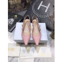 Replica Best Quality JADIOR SLINGBACK BALLERINA FLAT Calfskin Dior770DJ-3 Tl10541Rf83