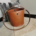 Replica Celine BUCKET 16 BAG IN SMOOTH CALFSKIN 195573 brown Tl4797nB47