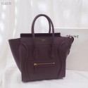 Replica CELINE MICRO LUGGAGE HANDBAG IN LAMINATED LAMBSKIN 167793-9 Tl4919Ye83