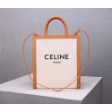 Replica Celine TEEN TRIOMPHE BAG IN TRIOMPHE CANVAS AND CALFSKIN CL91041 white Tl4858zR45