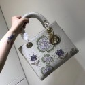 Replica Cheap LADY DIOR embroidered cattle leather M0565-10 Tl9031QC68