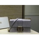 Replica Dior 30 MONTAIGNE SMOOTH CALFSKIN FLAP BAG C9230 silvery Tl9060HB48