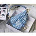 Replica Dior SADDLE BAG CANVAS M0446 blue Tl8288Hd81