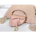 Replica Dior SMALL SADDLE-TAS VAN KALFSLEER M0445CW PINK Tl8485iu55